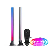 Govee Pro Gaming-Licht DreamView G1, RGBIC, WiFi - Lampensockel: LED fest verbaut - Farbtemperatur Kelvin: Keine Angabe - Aussenanwendung: Nein - Gesamtleistung: 36 W - Leuchten Kategorie: Starterset - Lichtfarbe: RGBIC - farbig (IC-Chip)