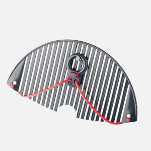 Moha Abschüttsieb Flexy Schwarz - Material: Metall - Detailfarbe: Schwarz - Durchmesser Min.: 18 cm - Durchmesser Max.: 24 cm