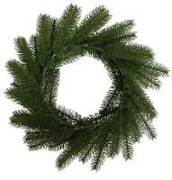 Botanic-Haus Adventskranz De Luxe Ø 40 cm - Detailfarbe: Grün - Material: Kunststoff