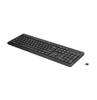 HP 230 Wireless Keyboard Tastatur Universal RF Wireless Schwarz