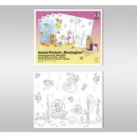 URSUS Ausmaltischset Meerjungfrau - Produkttyp: Ausmaltischset - Anwender: Kinder - Papierformat: 33 x 40 cm