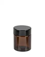 GLOREX Glass jar brown 30ml