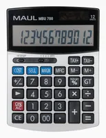 MAUL MBU 700 calculatrice Bureau Calculatrice à écran Noir