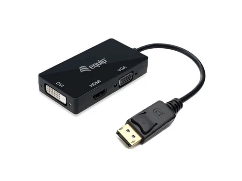 Equip Dock 3-1 DisplayPort->HDMIVGADVI 0.15m