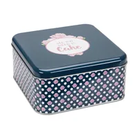 Städter Vorratsdose All you need is cake 2 l, Mehrfarbig - Produkttyp: Vorratsdose - Materialtyp: Metall - Set: Nein - Volumen: 2 l - Stapelbar: Nein - Verschlusstyp: Deckel