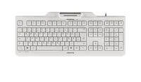 CHERRY Keyboard KC 1000 SC Smartcard [DE] white