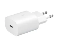 Samsung - EP-TA800NWE -NUR ADAPTER Quick Charger 3A - USB Typ C- 25W - Weiß BULK