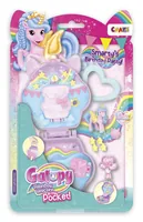 Craze Regenbogen-Einhorn Taschen-Spielzeugfigur - Themenbereich: Galupy Rainbow Unicorn - Altersempfehlung ab: 3 Jahren