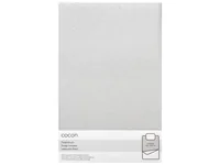 COCON Fixleintuch 140-160 x 200 cm, Hellgrau - Eigenschaften: Keine Eigenschaft - Zertifikate: Keine Zertifizierung - Grösse: 140-160 x 200 cm - Matratzenhöhe bis: 30 cm - Detailfarbe: Hellgrau - Trocknergeeignet: Ja
