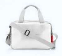 Reisenthel Coolerbag to-go Silber - Breite: 23.5 cm - Verstellbarer Schulterriemen: Ja - Höhe: 16 cm - Nachhaltigkeit: Nicht angegeben - Länge: 12 cm - Volumen: 3 l