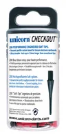 Unicorn CHECKOUT SOFT TIPS - Schwarz / Rot, 200 Stk. - Dart Art: Soft Dart