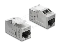 Keystone Modul Kupplung RJ45 Buchse zu RJ45 Buchse Cat.6A geschirmt