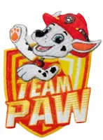 Mono-Quick Aufbügelbild Paw Patrol Marshall Team 1 Stück - Breite: 4.5 cm - Länge: 7.1 cm - Motiv: Paw Patrol - Anzahl Stück: 1 Stück