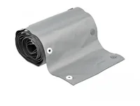 DELOCK KSH Knopfverschluss hitzebeständig 2mx30mm greyblack