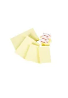 Kores Notizzettel 5040, 5 x 4 cm, 3 Blöcke, Gelb - Breite: 4 cm - Detailfarbe: Gelb - Länge: 5 cm - Selbstklebend: Ja