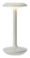 Markslöjd Akku-Tischleuchte Petit IP44 - Naturweiss - Dimmbar: dimmbar - Lichtfarbe: Warmweiss - Zusätzliche Ausstattung: Dimmer - Leuchtenfarbe: Weiss - Gesamtleistung: 2 W - Lampensockel: LED fest verbaut