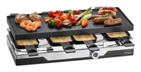 Trisa Premium 8 raclette grill 8 person(s) 1500 W Black, Silver