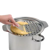 Westmark 61112240 colander Grey, Stainless steel