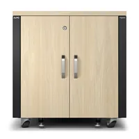 APC NetShelter Soundproof, 12U, Server Rack Enclosure, Maple