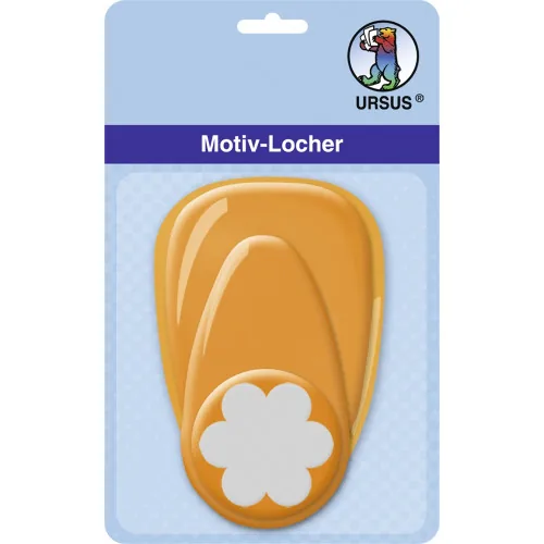 URSUS Motivstanzer Blume mittel, 2.54 cm - Durchmesser: 2.54 cm - Motiv: Blume