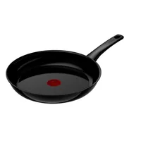 Tefal Bratpfanne Renew On Black 28 cm - Material: Aluminium - Pfannentyp: Bratpfanne - Kompatible Kochfelder: Backofen - Gas - Halogen - Induktion - Elektro - Antihaftbeschichtung: Ja - Detailfarbe: Schwarz - Set: Nein