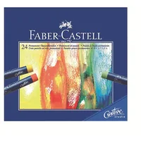 Faber-Castell Pastellkreide C. Studio 24 Stück - Anwender: Erwachsene - Set: Ja - Detailfarbe: Mehrfarbig - Eigenschaft-Stift: Deckend - Farbstifte & Wachsmalstifte-Art: Pastellkreide