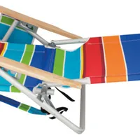 Eurotrail Séte chaise de plage Multicolore Polyester Couché(e)/assis(e)