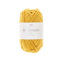 Rico Design Wolle Creative Ricorumi DK 25 g, Safran - Packungsgrösse: 1 Stück - Länge: 57.5 m - Material: Baumwolle - Detailfarbe: Safran - Waschbar bei: 30 °C - Nadelstärke: 3 mm - 4 mm