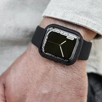 Vonmählen Displayschutz Thin Apple Watch S 8.9 (41 mm) Black - Zubehörtyp: Displayschutz - Kompatible Hersteller: Apple - Kompatible Smartwatches: Apple Watch Series 9 41mm - Apple Watch Series 8 41mm - Farbe: Schwarz