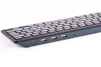 Raspberry Pi Tastatur DE Schwarz/Grau - Zubehörtyp: Tastatur - Anschlussart: Micro-USB - Set: Nein