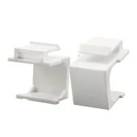 Logilink Keystone Abdeckung f. leere Ausschnitte 10Stk. weiß