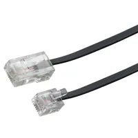 Schwaiger Modem-Kabel RJ11 6P2C -> RJ45 8P2C 6m schwarz