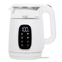 ADLER AD 1305 electric kettle white/silver