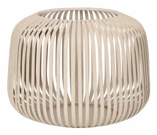Blomus Laterne Lito XS 10 cm, Beige - Detailfarbe: Beige - Höhe: 10 cm - Detailmaterial: Stahl - Stahl (pulverbeschichtet) - Grundmaterial: Metall