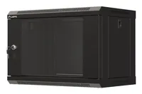 LANBERG 19"" 6U 540x350 Wandgehäuse Glastür FlatPack sw