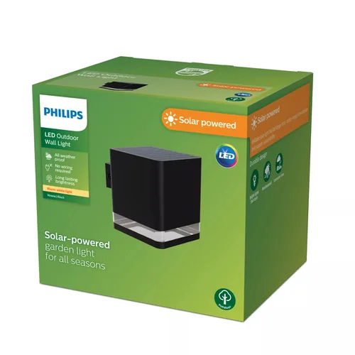 Philips 8720169386815 outdoor lighting Wandbeleuchtung für den Außenbereich Nicht austauschbare(s) Leuchtmittel LED