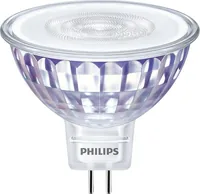 Philips Professional Lampe CorePro LEDspot 7-50W MR16 840 - Energieeffizienzklasse: F - Lampensockel: GU5.3 - Protokoll: Ohne - Smart Home: Nicht kompatibel - Farbtemperatur Kelvin: 4000 K - Gesamtleistung: 7 W