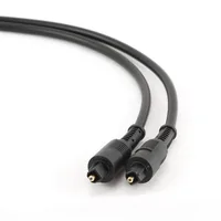 Gembird Toslink, 2m audio cable Black