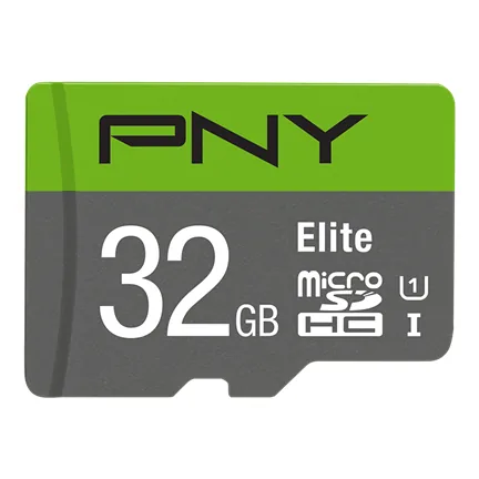 PNY micro-SDHC Elite 32GB P-SDU32GU185GW-GE UHS-I U1 & adapter