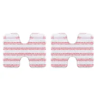 Polti Wischbezug für Vaporetto Lecoaspira 1 Stück - Material: Polyester (PES) - Polyamid (PA) - Verpackungseinheit: 1 Stück - Detailfarbe: Rot - Weiss - Waschbar: Ja