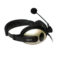 Logilink Headset stereo mit Mikro Komfort 2x 3,5mm Klinke