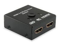 Equip Switch HDMI2.0 1-In2-Out bidirekt. 4K60Hz 18Gbps