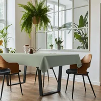 d-c-fix Tischdecke Sage Green 140 cm x 180 cm, Salbeigrün - Material: Polyester (PES) - Thermoplastisches Polyurethan (TPU) - Produktart: Tischdecke - Motiv: Kein - Detailfarbe: Salbeigrün - Breite: 140 cm - Länge: 180 cm