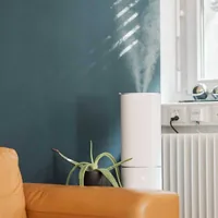 Ecofort Luftbefeuchter ecoQ HumidAir U400+ 55 m² - Typ: Luftbefeuchter - Funktionen: Automatikmodus - Beduften - Befeuchten - Einstellbarer Nebelauslass - Fernsteuerung über App - Hygrostat - Stimmungslicht - Timerfunktion - Ultraschallverneblung - WLAN-V