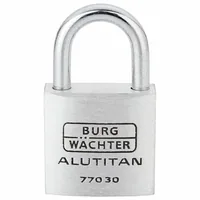 Burgwächter Vorhängeschloss Alutitan 30 mm  Aluminium - Schlossart: Vorhangschloss - Set: Nein - Aussenanwendung: Ja