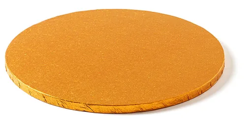 Decora 0931961 cake serving mat Orange Round
