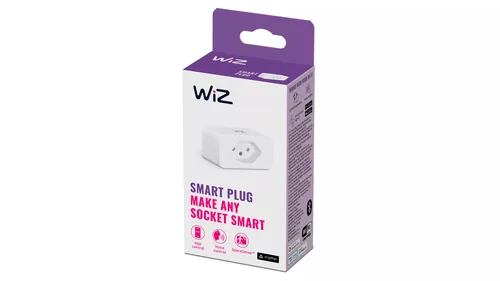 WiZ Smart Plug CH, Matter / WLAN - Detailfarbe: Weiss - Produkttyp: Smartplugs - Protokoll: Bluetooth - WLAN - Matter - Systemkommunikation: Wireless - System-Kompatibilität: WiZ - Google Assistant - Amazon Alexa - Apple Siri