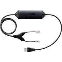 Jabra EHS Adapter zu Nortel USB-A - RJ-45 - Adaptertyp: EHS Adapter - Anschluss 1 (Quelle): USB-A - Anschluss 2 (Endgerät): RJ-45 - Detailfarbe: Schwarz