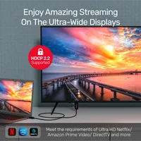 Unitek V1152A Adapter miniDP - HDMI 4K 30Hz cable 2m