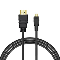Savio CL-39 HDMI cable 1 m HDMI Typ A (Standard) HDMI Typ D (Mikrofon) Schwarz